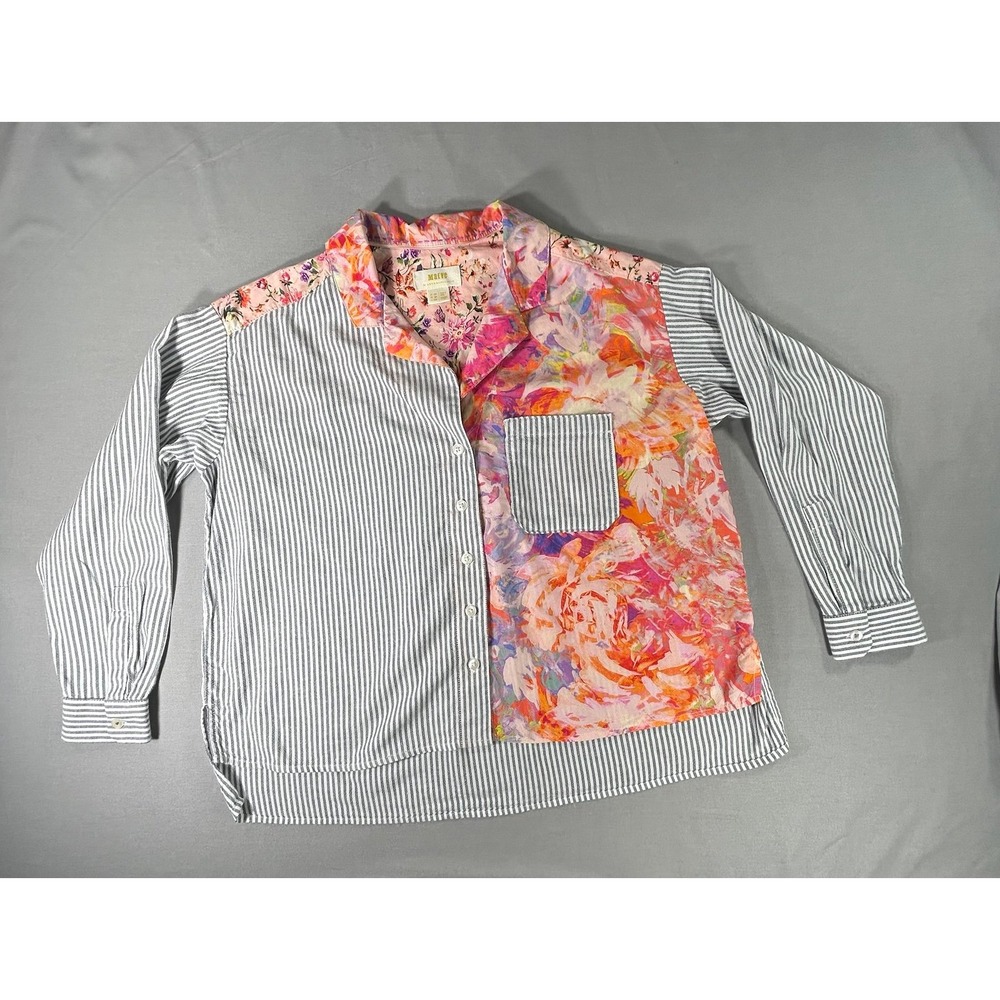 Maeve by Anthropologie Clarissa Floral & Stripe women's 2P‎